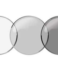 Grey Plano Blue Blocker Photochromic Lens