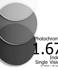 High Index 1.67 Photochromic Lens Xeon 5s
