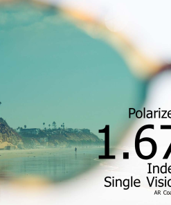 High Index 1.67 Polarized Sunglasses Lens Xeon 5s